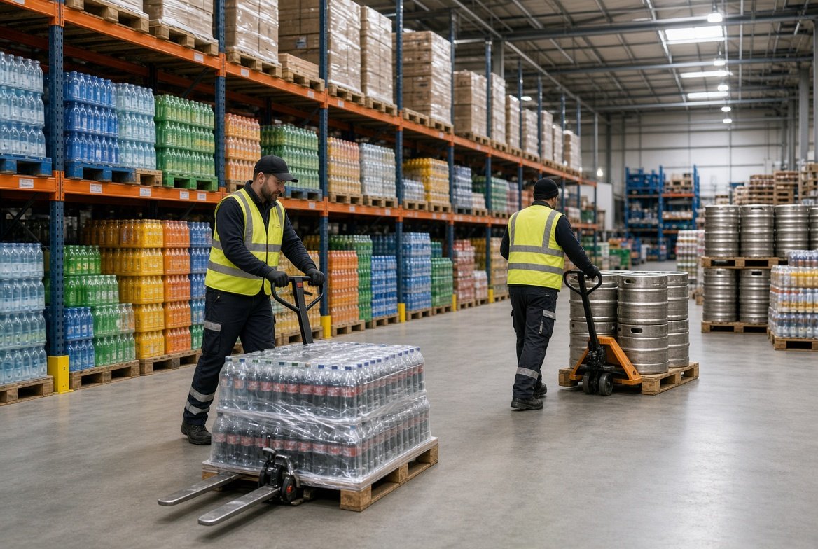 Orderpicking met transpalletten